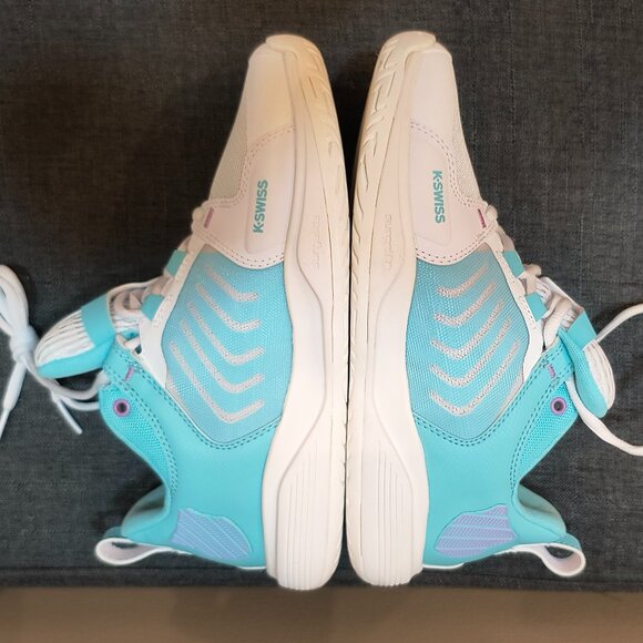 K-Swiss Women's Ultrashot Team Tennis Pickleball Shoes Size‎ 7, White/Blue New - Picture 3 of 6